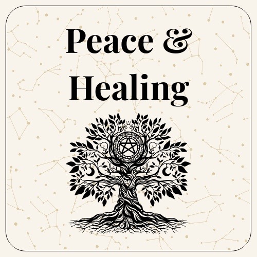 Peace & Healing card